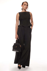 Flared Pants - Black